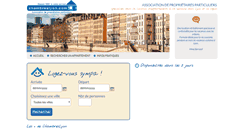 Desktop Screenshot of chambreslyon.com